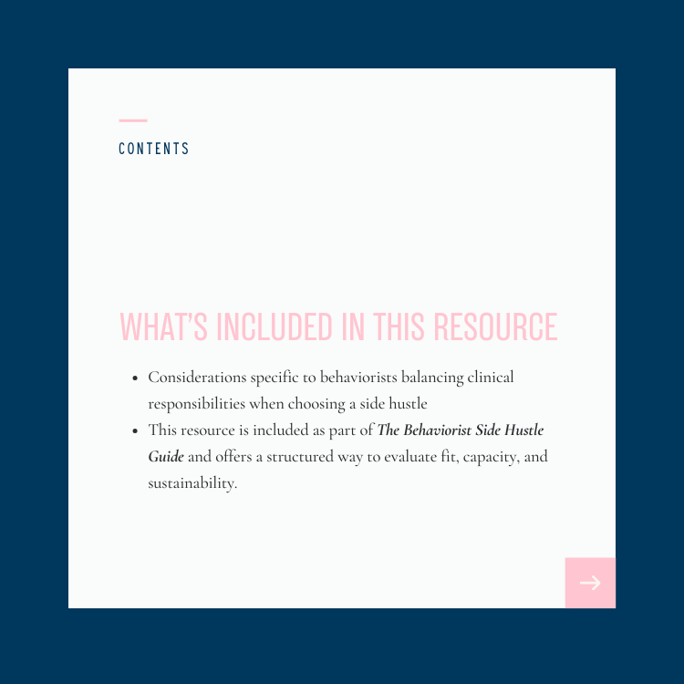 Choosing the Right Side Hustle