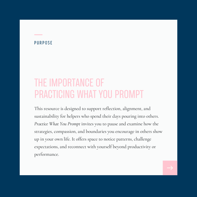 Practice What You Prompt