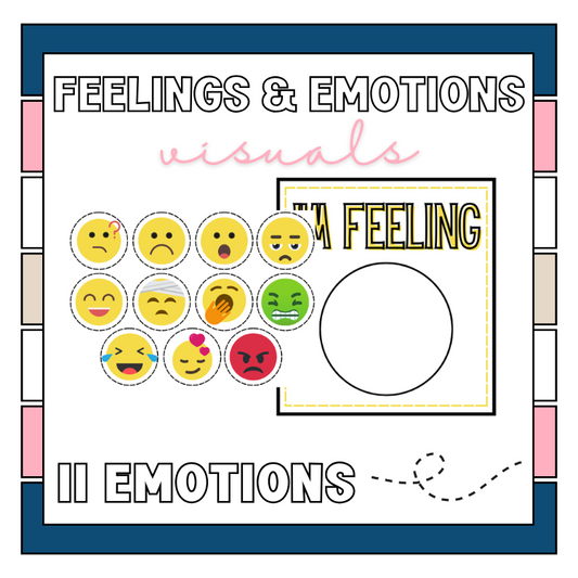 Feelings + Emotions Visuals/Coping Strategies