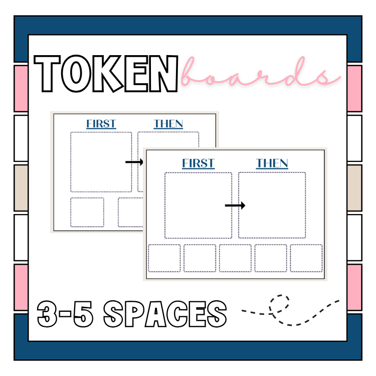 Token Boards with First/Then + Reminder Visual (Behavior Management)