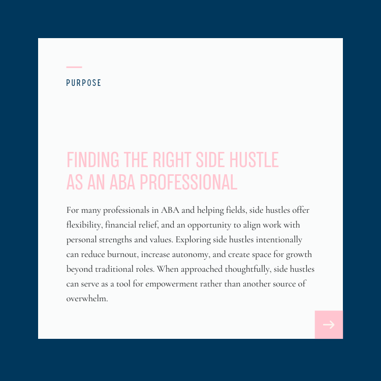 The Behaviorist Side Hustle Guide